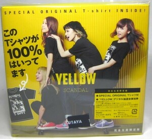 ◎【完全生産限定版 SCANDAL　スキャンダル YELLOW　CD+Tシャツ】新品未開封 最後1