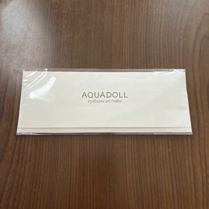 509a1525☆ [AQUADOLL(アクアドール)] 眉 眉毛 アートメーク メイクシール ティント プチプラ 眉毛 ステッカー 15枚セット