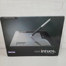 508y0413★WACOM Intuos3 A5サイズ クリスタルグレー PTZ-630/G0_画像1