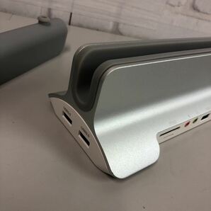 509y1906☆ USB C ラップトップ ドッキングステーション スタンド デュアルモニター、MacBook USB C MacBook用垂直スタンドの画像4
