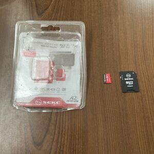 509a2224☆ SEKC microSDXCカード 128GB A2 UHS-I(U3) V30 Class10対応 4K ULTRA HD対応 最大読出速度100MB/s SD