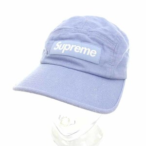 【特別価格】SUPREME 22SS Linen Fitted Camp Cap リネン フィット キャップ