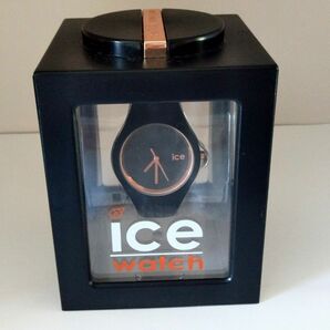 ice watch 腕時計 アイスウォッチ ブラック　レディース　メンズ　ジャンク品