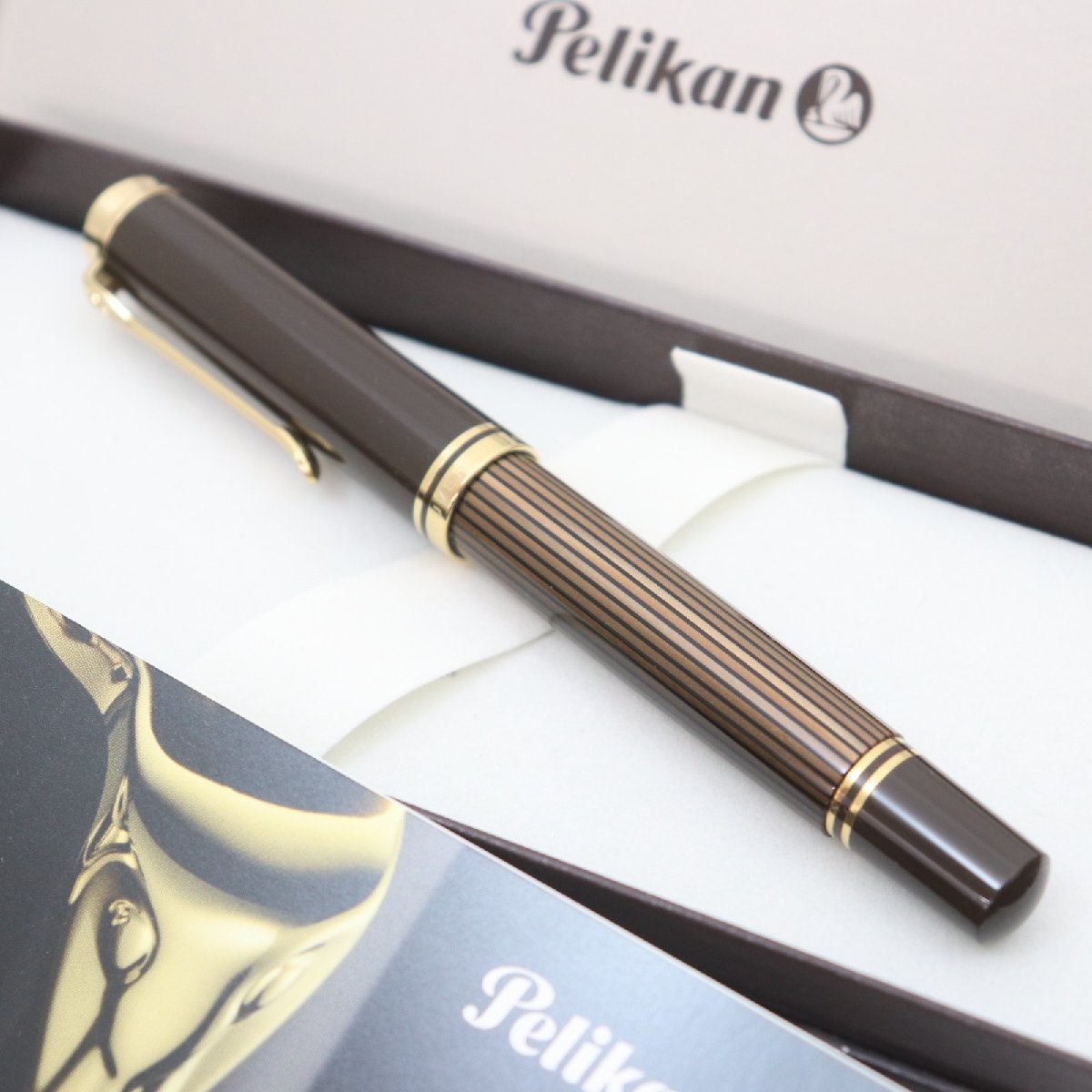 未使用品】Pelikan ペリカン 万年筆 カートリッジ式 18C-750 M カラー