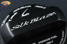 スズキ車汎用 フューエルキャップカバー ブルー 青 SilkBlaze シルクブレイズ フューエルカバー 燃料キャップ ガソリンキャップ_画像4