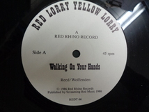 RED LORRY YELLOW LORRY/WALKING ON YOUR HANDS●12inch_画像4