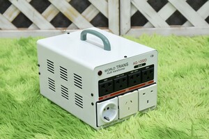 PL3IK37 スワロー電機 SWALLOW AG-1000D 海外・国内兼用型トランス 変圧器 定格容量1000W アップダウントランス 通電確認済み