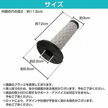 汎用 22.2mm ハンドル グリップ モトクロス エンデューロ オフロード 林道 セロー250/225 トリッカー KTM 125 緑 グリーン_画像6