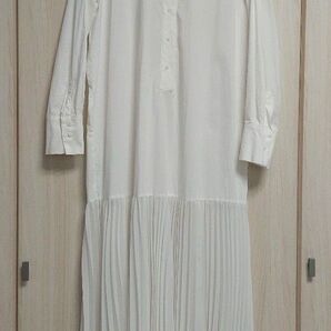 (M)ZARA プリーツワンピース Lサイズ