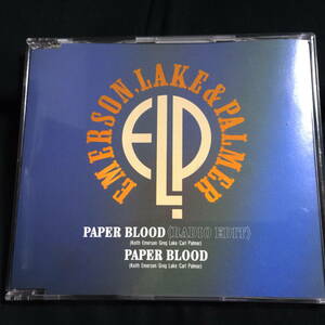 エマーソン,レイク&パーマー　ペーパー・ブラッド　プロモ盤　Emerson,Lake&Palmer Paper Blood