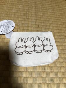  tag attaching Miffy tissue pouch white MF38839