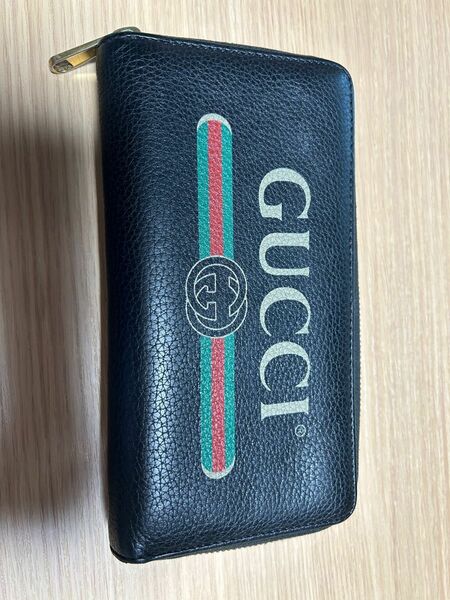 GUCCI 長財布 グッチ GUCCI財布 ビンテージ 黒