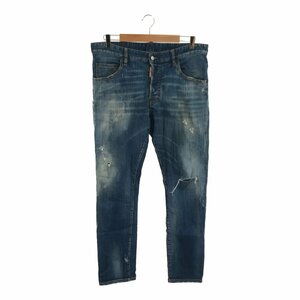 ◆中古品◆DSQUARED2 ディースクエアード デニム ジーンズ ボトムス 1964 パンツ メンズ ファッション 本体のみ J60766NS