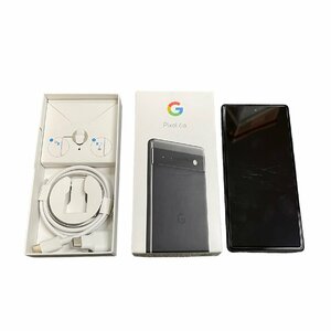 【中古品】 初期化済 Google Pixel6A グーグルピクセル 6A 128GB GB17L ブラック KDDI 判定: 〇 箱有 N44343RL