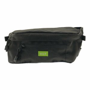 ◆中古品◆【HUF】ハフ HYDE WAIST BAG ハイドウエストバッグ ボディバック ブラック系 R48008NS