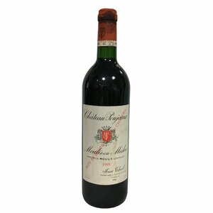 ◆未開栓◆ Chateau Poujeaux シャトー プジョー 1995 Moulis-en-Medoc ワイン 750ml 12.5％ お酒 P49429NL