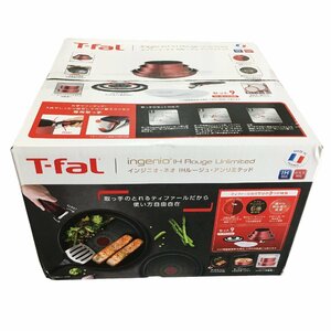 ◆未使用◆ T-fal ティファール インジニオ ネオ IH ルージュ アンリミテッド セット9 品番:L38392 IH対応 ガス火対応 P49280NL