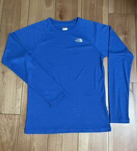 THE NORTH FACE ザ ノースフェイスNTW30180 長袖Tシャツ カットソー レディース　サイズ:XL 色:ブルー