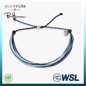 ロンハーマン取扱★ Pura Vida ワールドサーフリーグブレスレット ★