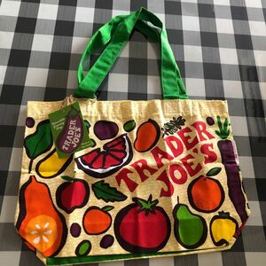 トレーダージョーズ TRADER JOE''S エコバッグ トートバッグ　未使用タグ付き