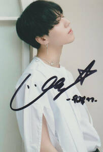 GOT7 ユギョム Yu-gyeom 直筆 サイン写真 10cm*15cm 1