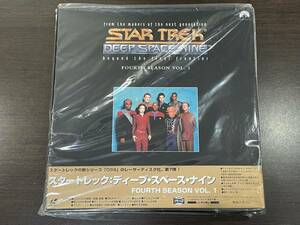 *[ laser disk 7 LD-BOX box ]STAR TREK Star Trek deep * Space *na Info -s* season VOL.1* unopened goods 