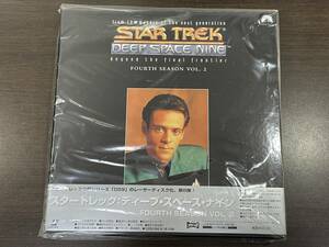 *[ laser disk 6 LD-BOX box ]STAR TREK Star Trek deep * Space *na Info -s* season VOL.2* unopened goods 