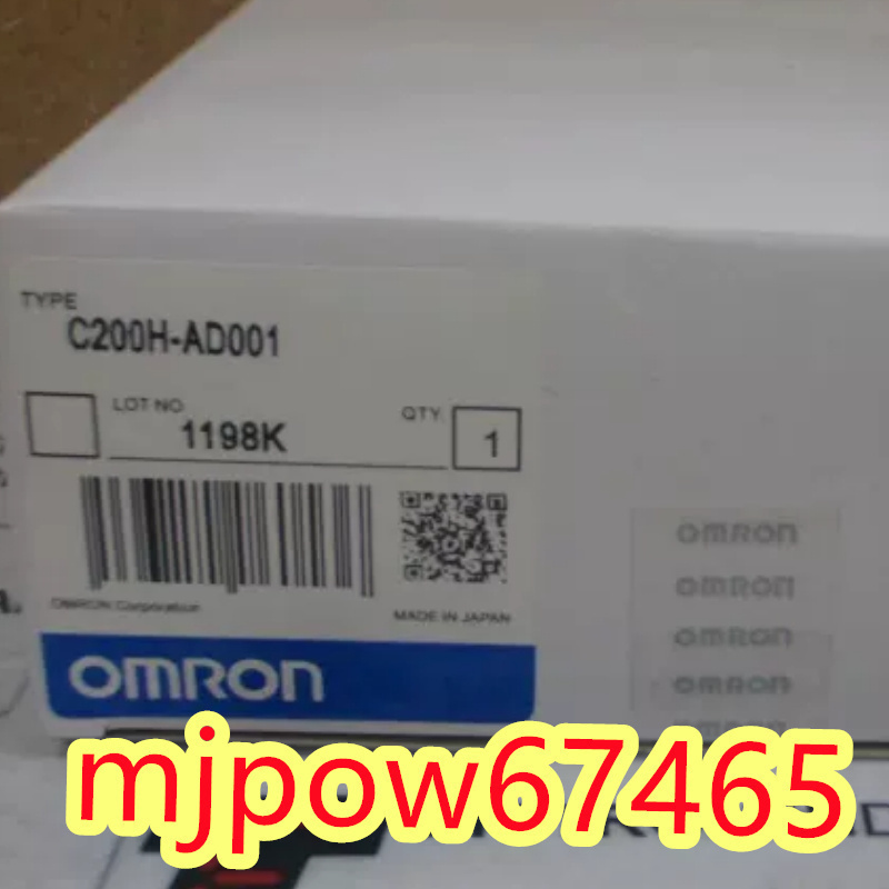 ◇【新品！】 オムロン PLCアナログ 出力ユニット C200H-DA004【６か月
