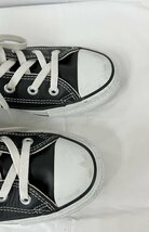 ◎【CONVERSE/コンバース】ALL STAR スニーカー 24.5cm ハイカット ブラック 黒 1B908 中古品 箱なし/kb2776_画像3