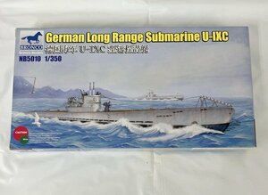 ◎【BRONCO】1/350 独 Uボート IX C型 潜水艦 NB5010 German Long Range Submarine U-IXC プラモデル 未組立品/kb2774