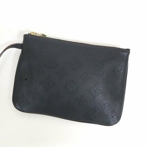 【LOUIS VUITTON】ルイヴィトン マヒナ セレネ付属ポーチのみ モノグラム パンチング ブラック/小型ポーチ/2j1913