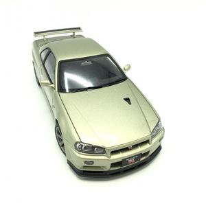 【中古】箱無)AUTOart 1/18 日産GT-R V-SPECII nur(ミレニアムジェイド)[240069117976]