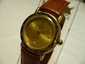 EDOX ☆ Reloj Edox de cuarzo para mujer ☆, reloj de marca, una linea, edox
