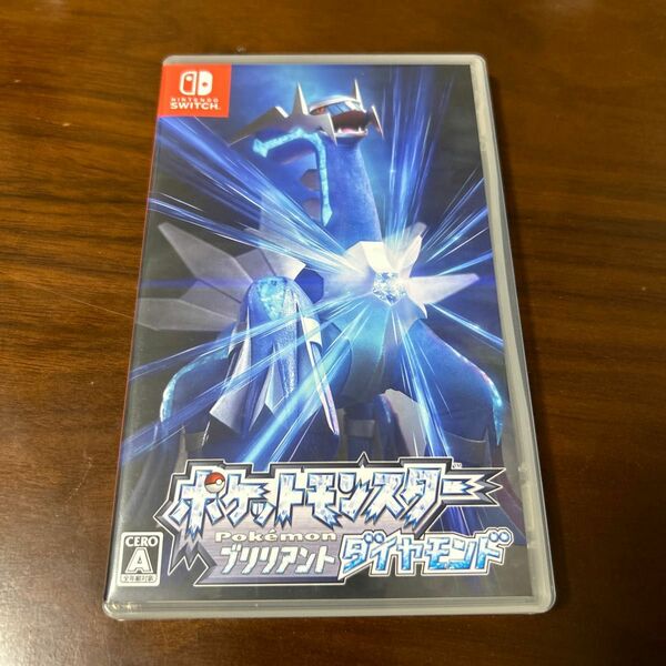 Nintendo Switch ポケモン　ブリリアントダイヤモンド　動作確認済みです　目立った傷はありません
