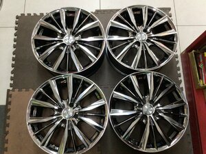 ★LEONIS　17×7J+45　100/4H　ｂBアクアヴィッツスイフトスポーツキューブなどコンパクトカーインチアップにオススメ★