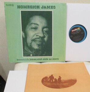 ☆ Homesick James Homesick James, Ain't Sick No More [ US ORIG '73 Bluesway BLS-6071 ] Guitar Eddie Taylor