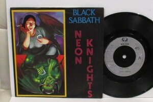 ★ シングル盤 Black Sabbath Neon Knights [UK '80 Vertigo SAB 3 ]