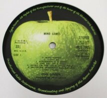 ☆彡 英國盤 John Lennon Mind Games [ UK ORIG '73 Apple Records PCS 7165 ] MAT 1/ 1_画像8