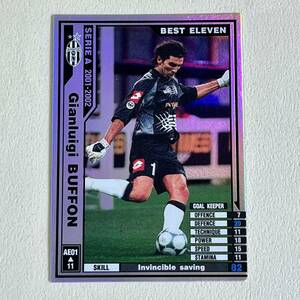 ♪♪WCCF 01-02 AE ジャンルイジ・ブッフォン Gianluigi Buffon Juventus ♪三点落札で普通郵便送料無料♪