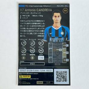 ♪♪WCCF FOOTISTA 2020 アントニオ・カンドレーバ Internazionale Milano RU後 ♪三点落札で普通郵便送料無料♪の画像2