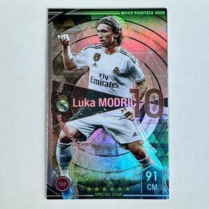 ♪♪WCCF FOOTISTA 2020 ルカ・モドリッチ Luka Modric Real Madrid RU後 ♪三点落札で普通郵便送料無料♪