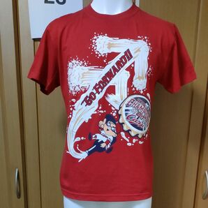 広島東洋カープ半袖TシャツS　レッド　2017セントラルリーグ優勝　CHAMPIONS CARP　GO FORWARD!!