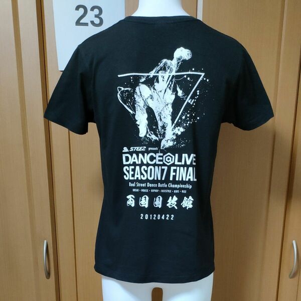 ダンス＠ライブシーズン7ファイナル半袖TシャツS　ブラック　両国国技館　DANCE＠LIVE SEASON7　FINAL2012