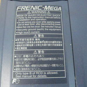Fuji Electric 高性能多機能形インバーター FRENIC-MEGA FRN2.2G1S-2J No.1の画像3