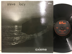 ■即決 Steve Lacy / Axieme vol 2 オリジナルITALY