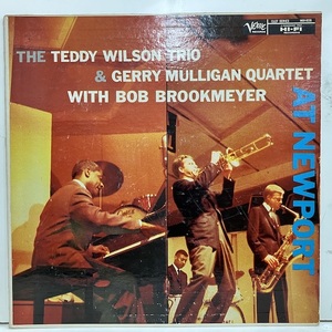 ■即決 JAZZ Teddy Wilson / at Newport mgv8235 j38192 米オリジナル 黒銀Vinc/Tp Dg Mono テディ・ウィルソン