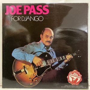 ■即決 JAZZ Joe Pass / For Django uas29768/pj85 j38225 英盤75年プレス ジョー・パス