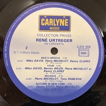 ■即決 JAZZ Rene Urtreger / Collection Privee car006 ej3767 仏オリジナル ルネ・ユルトルジェ CHET BAKER_画像2