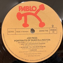 ■即決 JAZZ Joe Pass / Portraits of Duke Ellington 2310716 ej3772 独オリジナル ジョー・パス_画像2