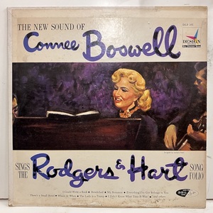 ■即決 VOCAL Connie Boswell / sings the Rodgers & Hart Song Folio Dlp101 jv5200 米オリジナル コニー・ボズウェル